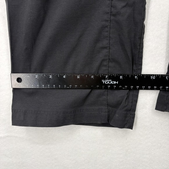 Duluth Flex Dry on the Fly Convertible Bootcut Pants Womens 18 Black Stretch - Picture 10 of 14